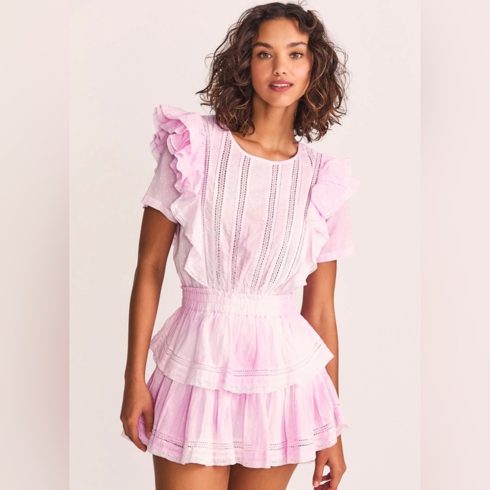 LoveShackFancy Natasha Mini Dress